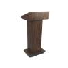 Brown Wooden Podium – Plywood Design for Schools Colleges and Offices (Podium 658) Manufacturers, Suppliers in Delhi