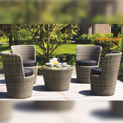 Modern Outdoor Furniture Set – 4 Chairs and Table Manufacturers in Kashipur