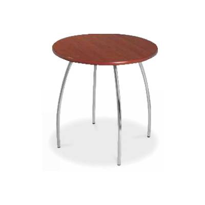 Modern Round Steel Table – Brown, Perfect for Restaurants Manufacturers in Kashipur