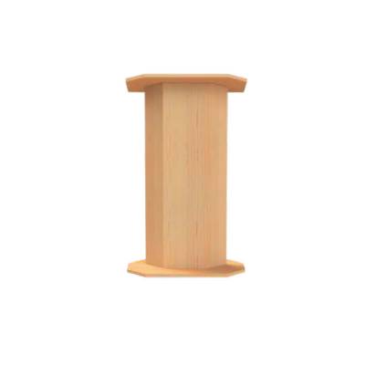 Wooden Podium – Durable Plywood Soil Brown Finish for Schools and Offices (Podium651) Manufacturers in Kashipur